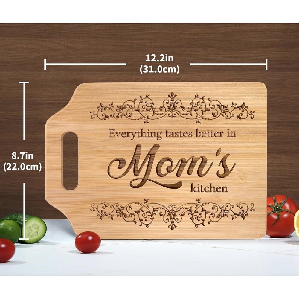 Gifts For Mom Cutting Board Mother  Kitchen Decor Present
